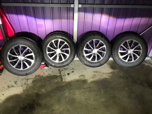 145／80R13 vrx2 アルミ付き4本セット