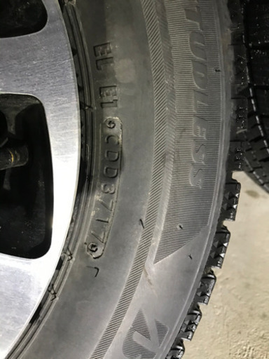 145／80R13 vrx2 アルミ付き4本セット