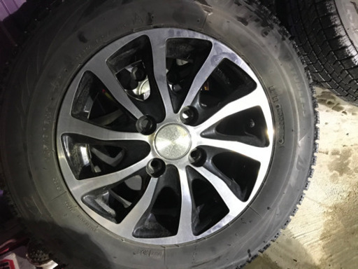 145／80R13 vrx2 アルミ付き4本セット