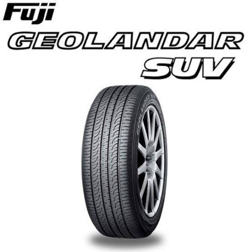 タイヤ 17インチ 純正 YOKOHAMA ジオランダー suv 225/65r17 新車外し
