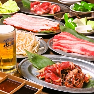 【コスパを追求する焼肉店】京急川崎駅すぐそば！ランチワンコイン＆本格ジンギスカン+豪快BBQ肉食べ放題の画像