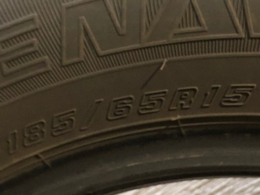 グッドイヤー　ICE NAVI6 185/65R15 バリ山　4本セット　スタッドレス