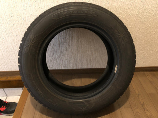 グッドイヤー　ICE NAVI6 185/65R15 バリ山　4本セット　スタッドレス