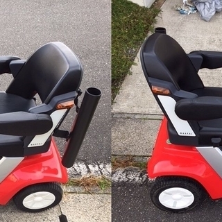 ホンダ　モンパルML200 中古　電動セニアカー　プライマリーレッドの画像