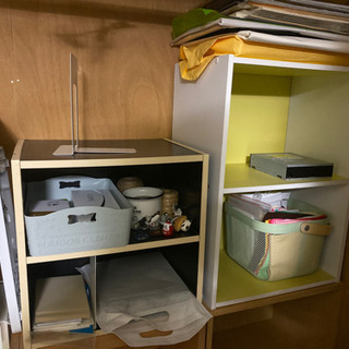 カラーボックス　差し上げます