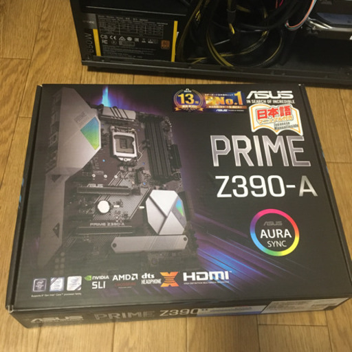 ASUS PRIME Z390-A マザーボード（動作確認済）