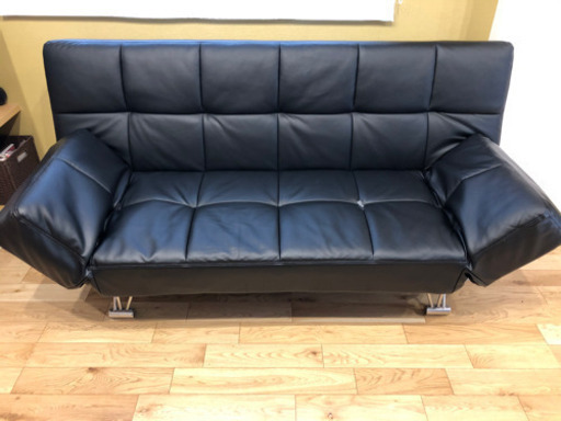 ニトリ  合皮ソファベッド(Nシールド)