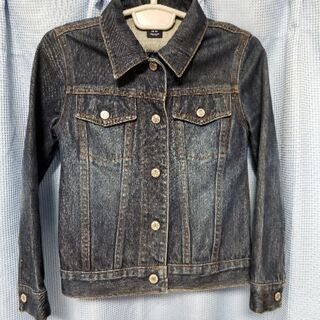 差し上げます！　(キッズ用)デニムジャケット→キラキラのラメ入り