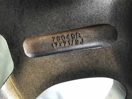 中古　DUNLOP スタッドレス 265/65R17 + MANARAY SPORT アルミホイール 4本セット