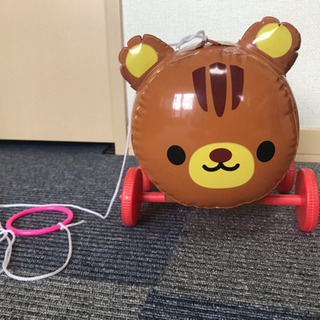 【値下げ】りすのお散歩コロコロ  ビニール製 