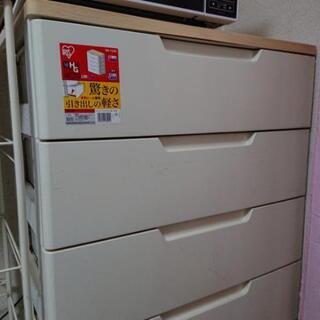 アイリスオーヤマのウッドトップチェスト