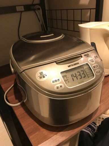 まとめて購入で最大半額！三菱電機 NJ-KH10-S IHジャー炊飯器 シルバー 5.5合炊き