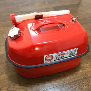 YAZAWA（矢澤産業） ガソリン携行缶 横型タイプ 20L 消...
