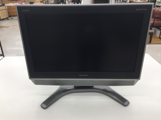 取りに来て頂ける方限定！訳あり品　2008年製SHARP(シャープ)の26インチ液晶テレビ(モニターとして)のご紹介です！