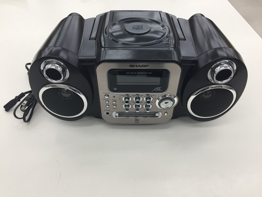 【ジモティー限定】特別大特価！激安！訳あり品★SHARP(シャープ)のCD・MDコンポ（ジャンク品）のご紹介です！