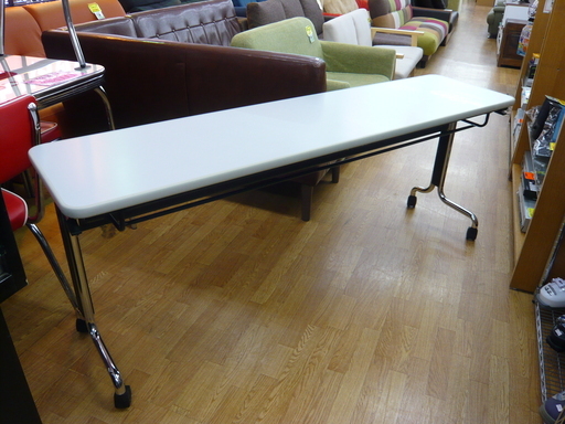 オカムラ 折りたたみ会議テーブル ミーティングテーブル オフィステーブル 机 札幌　西岡店