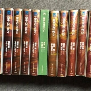 古本 マンガ 空手バカ一代 文庫サイズ 全17巻