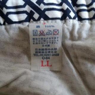 ゆかた・寝巻男性用LL　3枚　の画像