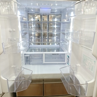 SHARP 6ドア冷蔵庫 SJ-XF44A-T 2014年製 【トレファク 川越店】