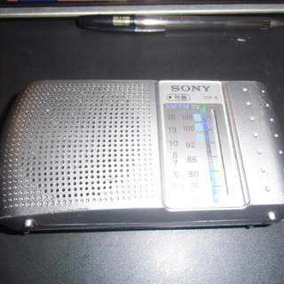 SONY FM/AMラジオ ICF-8