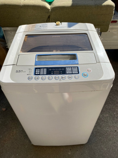 LG 全自動電気洗濯機 WF-C55SW 2012年製 5.5k