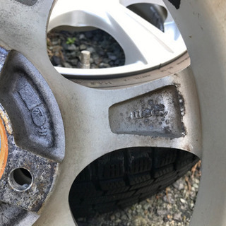 ★普通車用14インチ wedsアルミホイール★コンパクトカー適合サイズ★の画像