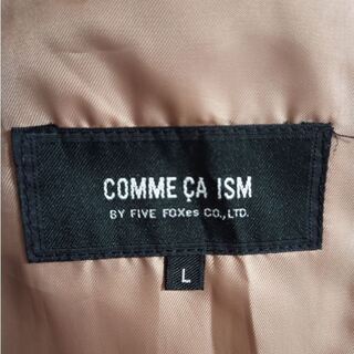 COMME CA ISMコート Lサイズの画像