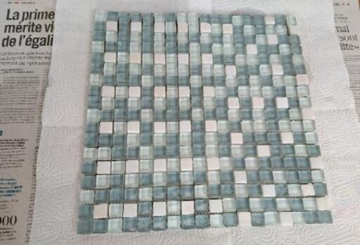 ガラスモザイク タイル 30×30㎝ DIY