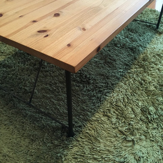 パイン材ローテーブル ※受け渡し予定者決定済みの画像