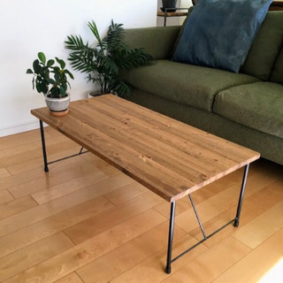 パイン材ローテーブル ※受け渡し予定者決定済みの画像