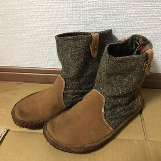 ⚫️Indian  フリンジ付きブーツの画像