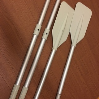 アルミ製オール　二本　