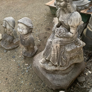 ディズニー　白雪姫と7人の小人　置物　早い人優先します。の画像