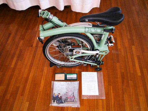 ■Brompton folding bike,3speed(M3L-NYC) イギリス製 状態良好 PayPay可