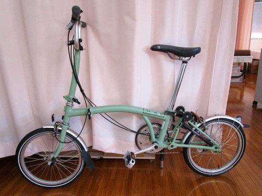 ■Brompton folding bike,3speed(M3L-NYC) イギリス製 状態良好 PayPay可