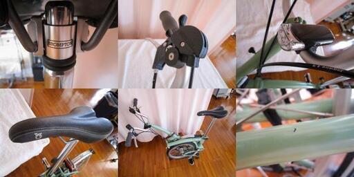 ■Brompton folding bike,3speed(M3L-NYC) イギリス製 状態良好 PayPay可
