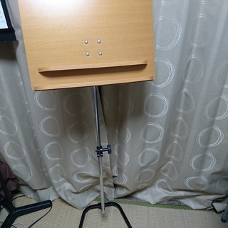 美品 オオハシ譜面台MS-114WN