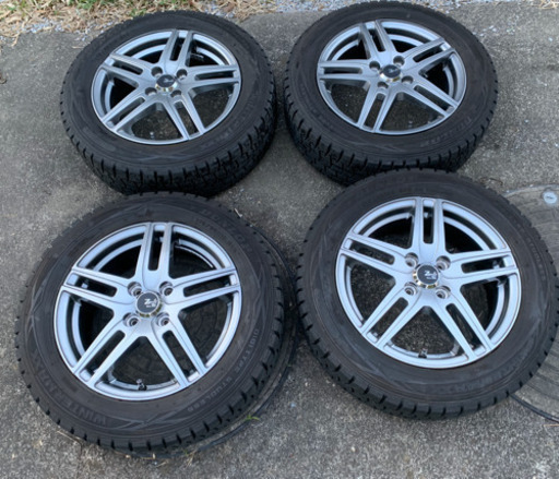 【最終値下げ】2017年製175/65R15アルミホイール付きスタッドレスタイヤ4本セット【11月末まで】