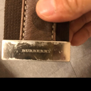 Burberryのラムレザー ショルダーバッグの画像