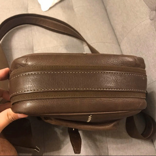 Burberryのラムレザー ショルダーバッグの画像