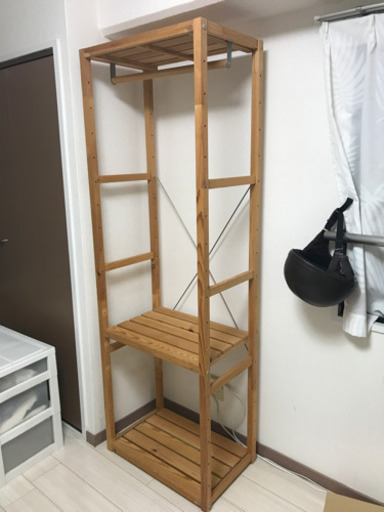 60×180位のハンガーラックです　お取引中です