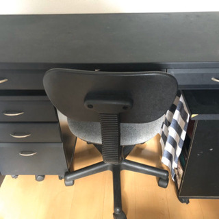 【中古】勉強机・デスク・イス・収納　セット