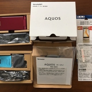AQUOS SH-N01 レッド　SIMフリー 