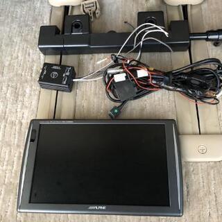 ALPINE アルパイン PKG-M1000Aリア用モニター 取り付け金具付き ALPINE アルパイン PKG-M1000Aリア用モニター 取り付け金具付き