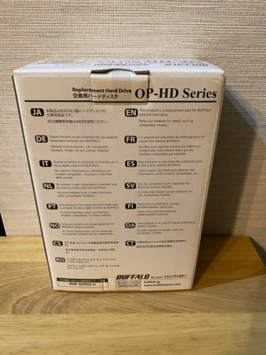 【未開封】相場：Amazon 18,335円　交換用ハードディスク BUFFALO OP-HD/4K 500GB