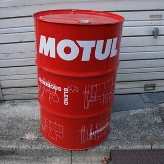 MOTUL 200Lドラム缶 空ドラム 赤◆モチュール