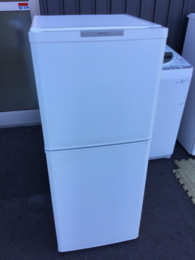 MITSUBISHI 136L 2ドア ノンフロン冷凍冷蔵庫 MR-14P-W 2009年