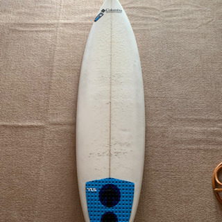 ショートボード 6'3 クリア サーフボード トライフィンの画像