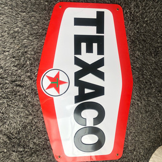 TEXACO ブリキ看板