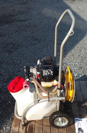 工進　2サイクルガソリンエンジン動噴ES-25T　日置市　伊集院町